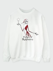 Brands In Disney Nightmare Before Christmas Father Of Nightmares Sweatshirt - Изображение 2 4