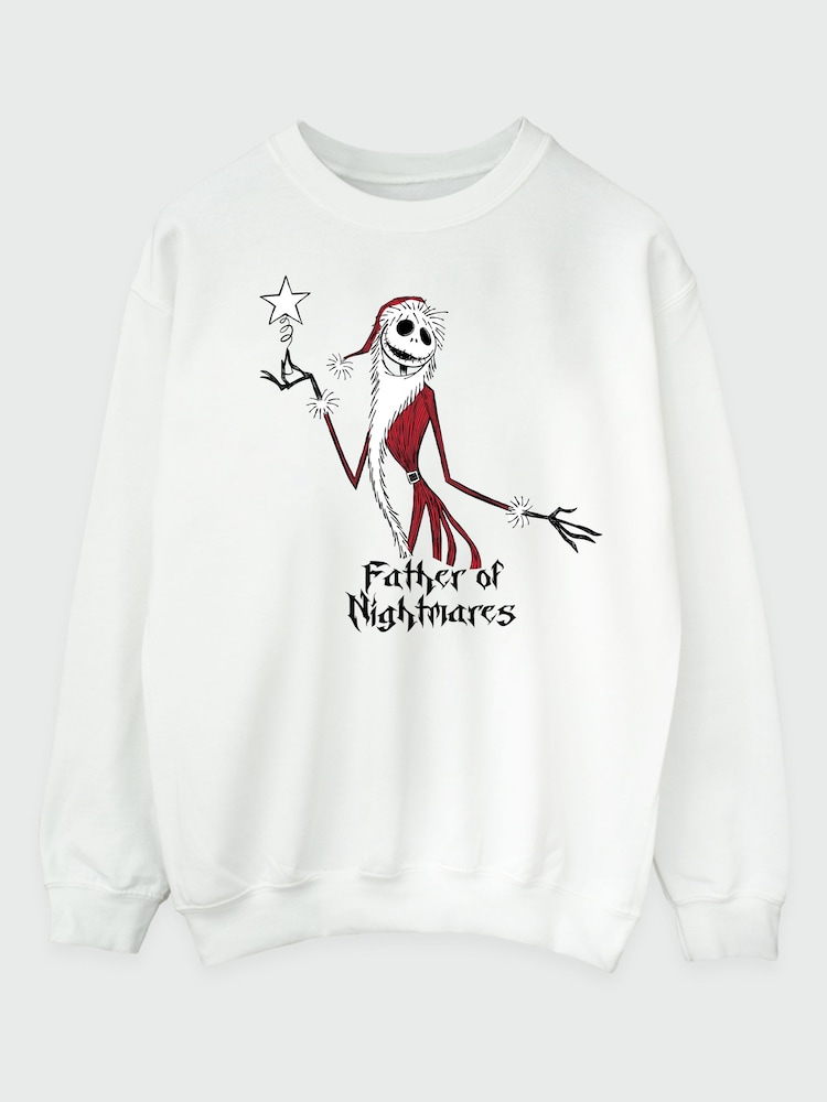 Brands In Disney Nightmare Before Christmas Father Of Nightmares Sweatshirt - Изображение 2 4