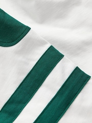 Boden Cream Colour Block T-Shirt - Image 3 of 3