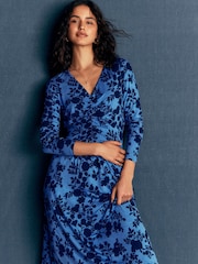 Vestido de punto fruncido Jasmine de Boden - Imagen 1 de 7