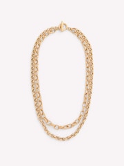 Boden Gold Tone Chain Layer Necklace - Image 2 of 3