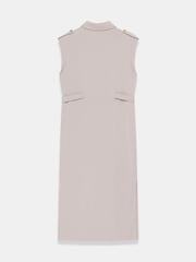 Mint Velvet Natural Utility Midi Dress - Image 8 of 8
