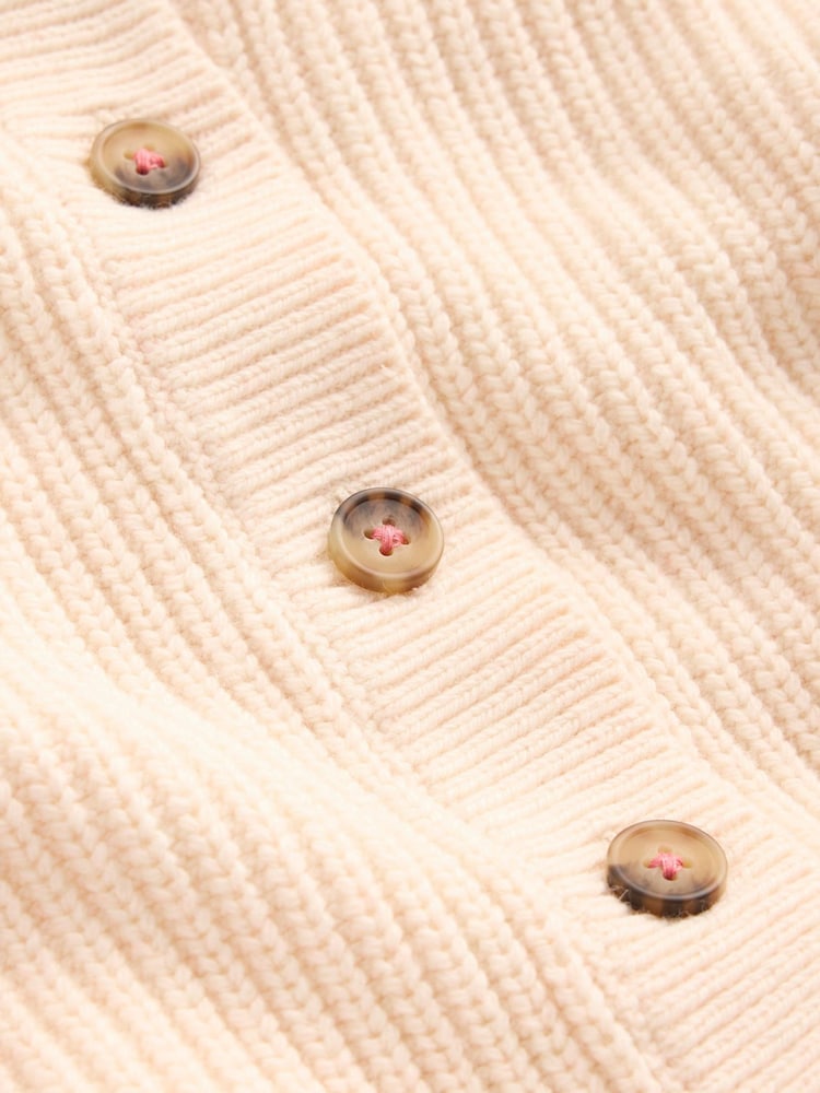Boden Cream Chunky Everyday Cardigan - Image 3 of 3 Boden Cream Chunky Everyday Cardigan - Image 3 of 3
