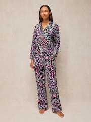 أسود زهور - White Stuff Nina PJ Bottoms - Image 2 of 6