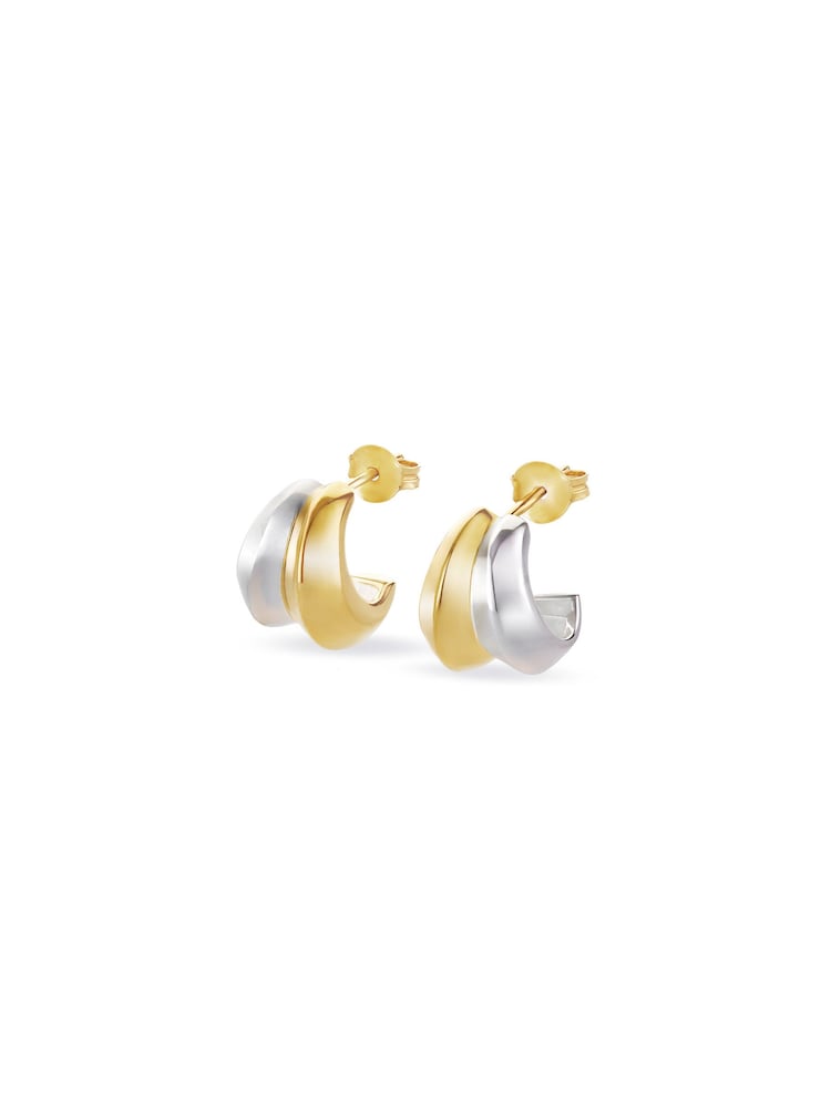 Dinny Hall Silver Iceni Small Warrior Hoops - Image 1 of 4