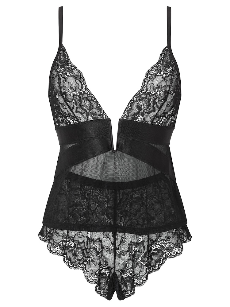 Ann Summers Gracious cami-pyjama van kant en mesh - Image 5 of 5