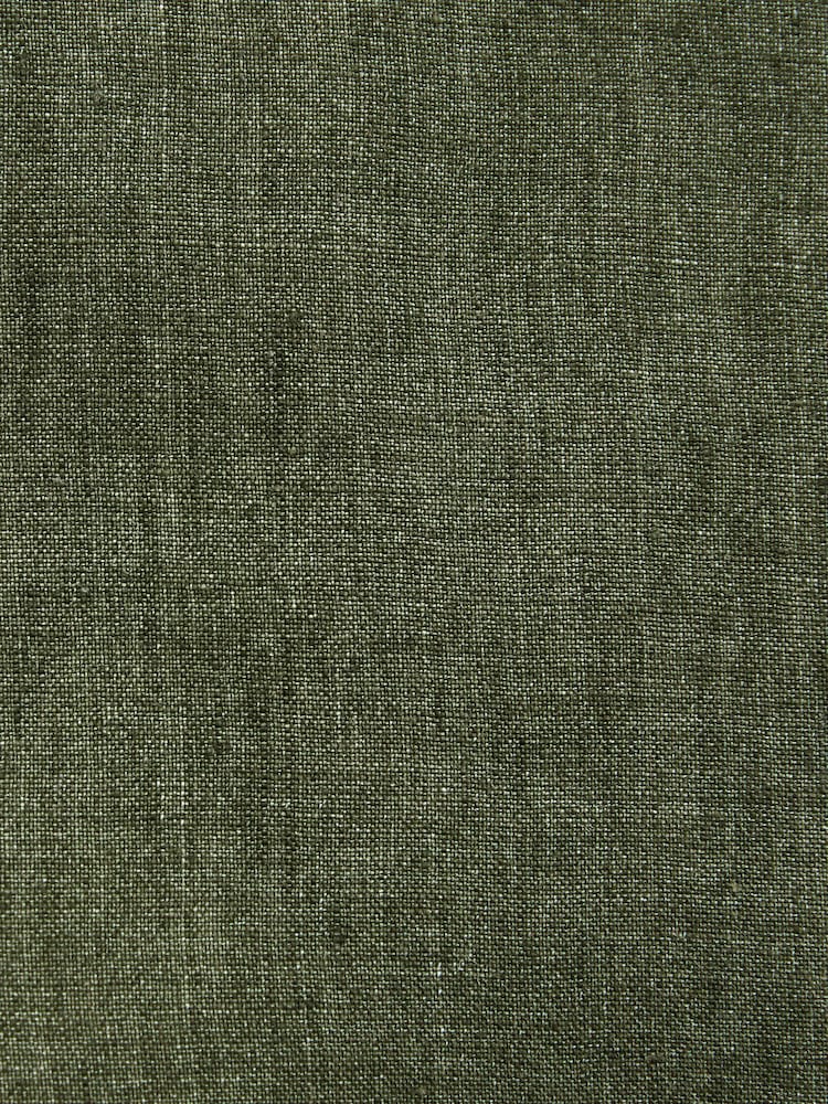 Vert olive - Veste de costume en lin italien coupe  Signature Leomaster - Image 11 of 11