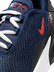 Nike Navy Air Max 270 Junior Trainers - Image 10 of 10