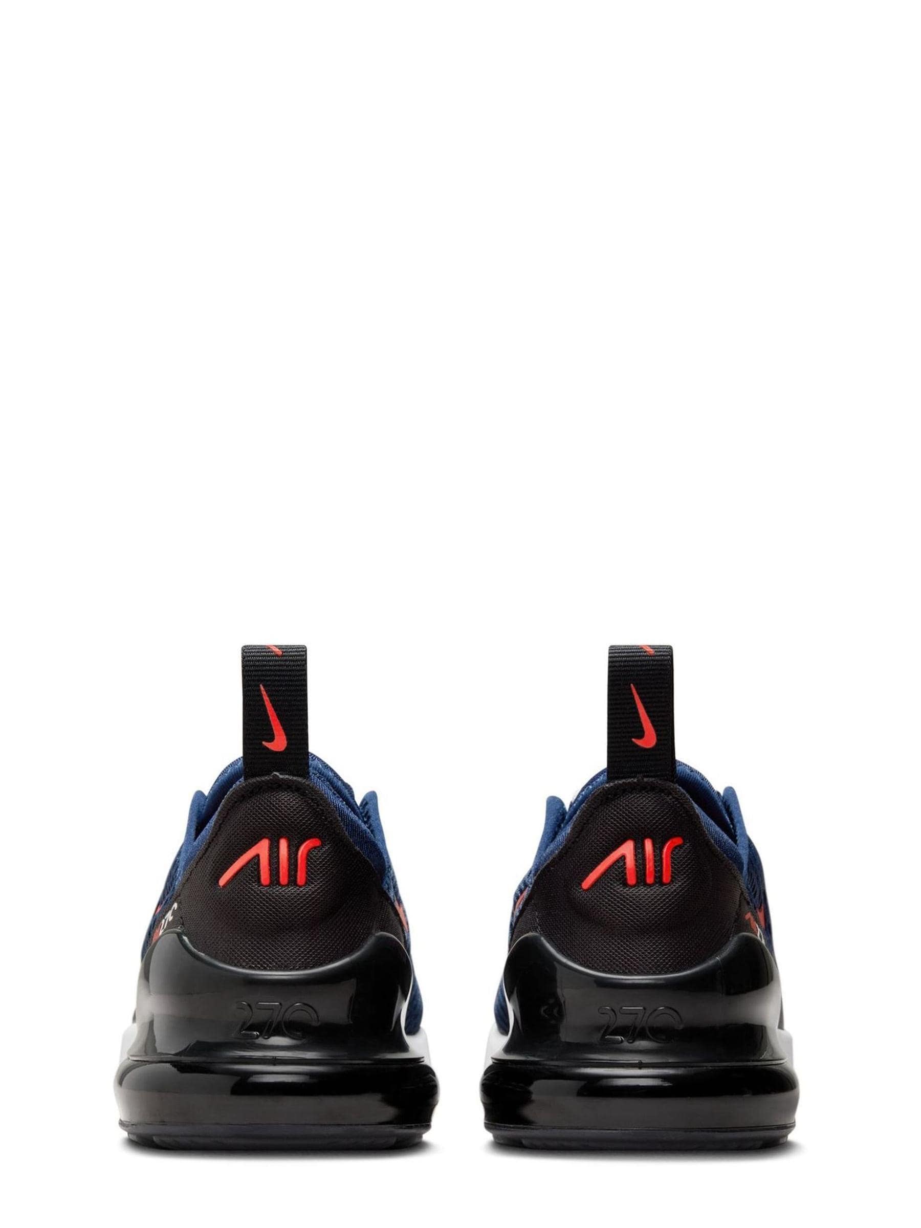 nike 270 junior black and red