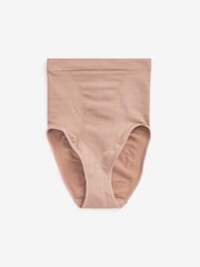 Praline Nude High Waist Brief Seamless Firm Tummy Control Shaping Briefs - Image 1 of 1