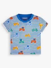 JoJo Maman Bébé 2-Pack Tractor Jersey Pyjamas - Image 6 of 11