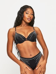 Ann Summers Black Summer Siren Padded Bikini Top - Image 1 of 5
