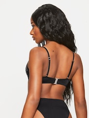 Ann Summers Black Summer Siren Padded Bikini Top - Image 2 of 5