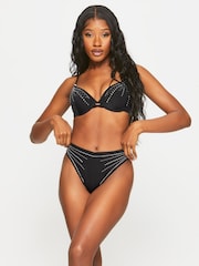 Ann Summers Black Summer Siren Padded Bikini Top - Image 4 of 5