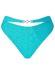 Ann Summers Blue Bali Bliss High-Waisted Bikini Bottoms - Image 6 of 6