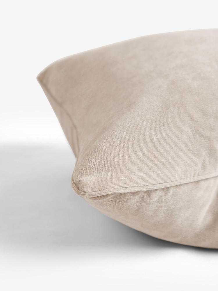 Stone 45 x 45cm Soft Velour Cushion - Image 4 of 6