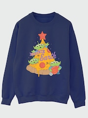 Brands In Disney Toy Story Pizza Christmas Sweatshirt - Bild 2 von 4