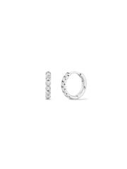 Dinny Hall White Mini Lab-Grown Diamond Huggie Hoops - Image 1 of 3