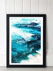 East End Prints Black Sea Foam Print - Image 1 of 4