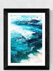 East End Prints Black Sea Foam Print - Image 2 of 4