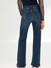 Inky Blue Wide Leg Jeans - Image 4 of 7