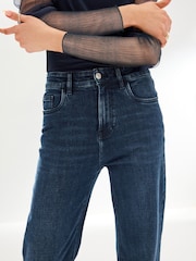 Inky Blue Wide Leg Jeans - Image 5 of 7