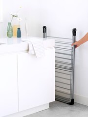 Brabantia Metallic Grey 20 Meter Drying Rack - Image 3 of 6
