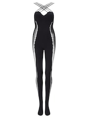Ann Summers Black Theodora Jumpsuit - Image 4 of 4