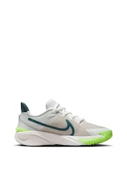 Kremowy/czarny - Buty sportowe Nike Youth Star Runner 4 - Image 4 of 11