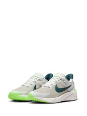 Kremowy/czarny - Buty sportowe Nike Youth Star Runner 4 - Image 6 of 11