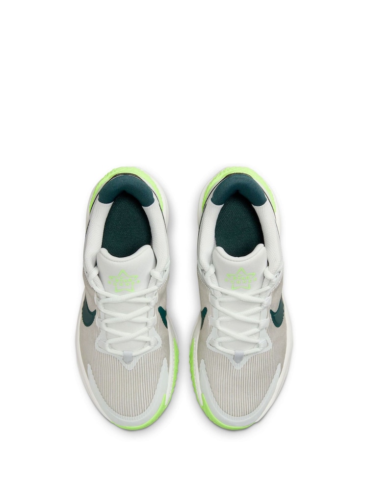 Crem/Negru - Pantofi de antrenament Nike Youth Star Covor lung coridor 4 - Image 8 of 11