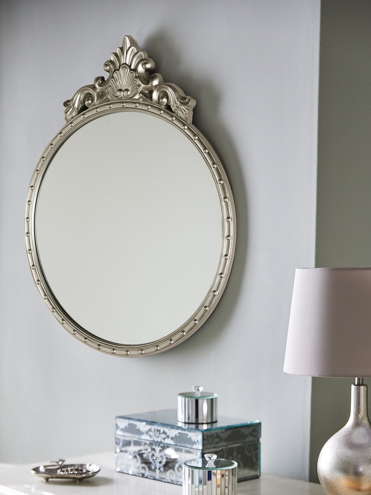 Laura Ashley Gold Overton Ornate Mirror - Image 1 of 2