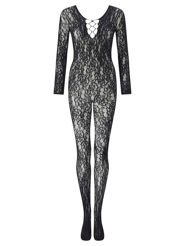 Ann Summers Black Sensation Lace Body Stocking - Image 4 of 4