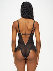 Negro - Ann Summers Exuberant Lace and Mesh Bodysuit - Imagen 2 de 4
