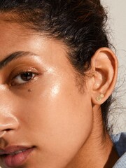 PILGRIM Gold Norma Classic Stud Earrings 3-in-1 Set - Image 4 of 4