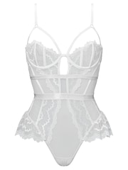 Ann Summers White Sophisticated Teddy - Image 4 of 4