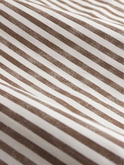 Yard Natural Hebden Striped Blackout/Thermal Eyelet Curtains - Image 4 of 4