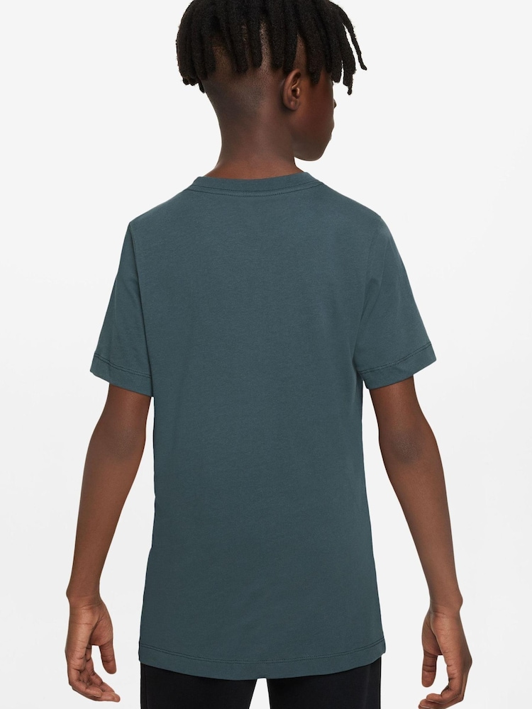Nike Jungle Green Futura Icon TShirt - Image 2 of 3