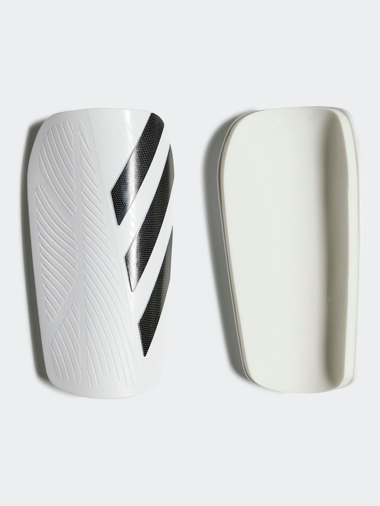 adidas Black/White Tiro Club Shin Guards - Image 1 of 6