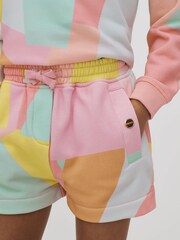 Reiss Multi Jessie Junior Crew Neck Jumper and Shorts Set - Image 4 of 8