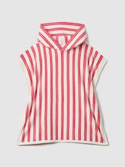 Reiss Multi Ray 4-9 yrs Hooded Towelling Poncho - Image 2 of 6