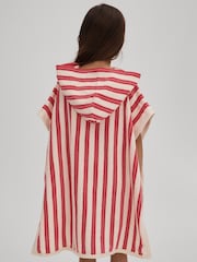 Reiss Multi Ray 4-9 yrs Hooded Towelling Poncho - Image 5 of 6