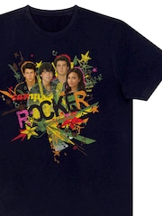 Brands In Black Disney Camp Rock Rockers Boyfriend Fit T-Shirt - Image 3 of 4