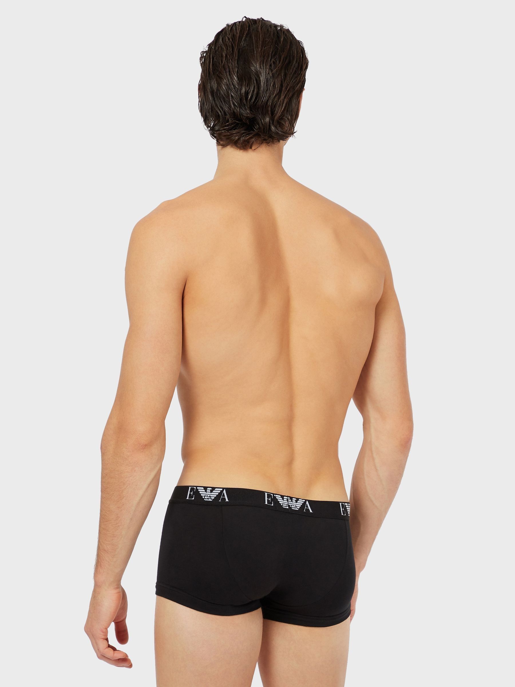 Buy Emporio Armani Black Boxers 3 Pack from Next USA