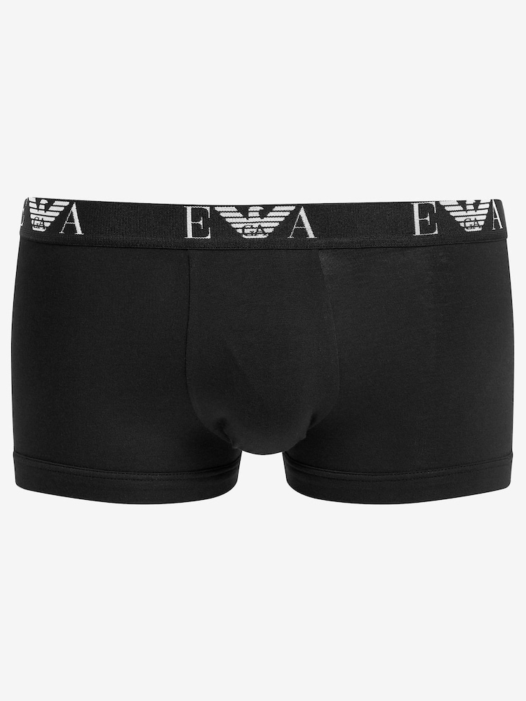Czarny - Emporio Armani Boxers 3 Pack - Image 4 of 5