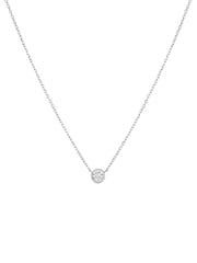 Hvit - Dinny Hall Solitaire Lab-Grown Diamond Necklace - Bilde 2 av 2