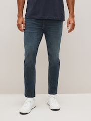 Navy Smoky Slim Fit Classic Stretch Jeans - Image 1 of 7