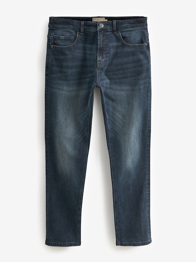 Navy Smoky Slim Fit Classic Stretch Jeans - Image 7 of 7