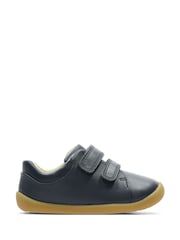 modra - Clarks Usnjeni čevlji za malčke First Walker Craft - Slika 1 iz 7