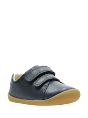 modra - Clarks Usnjeni čevlji za malčke First Walker Craft - Slika 3 iz 7